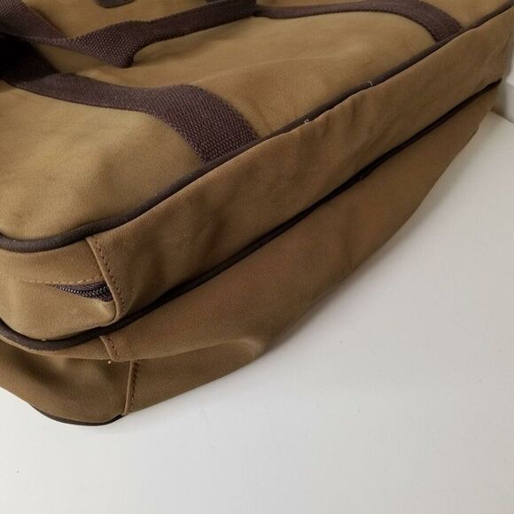 Aramis Jet Setter Large Overnight Luggage Bag Brown Promo 19" New - Picture 3 of 12